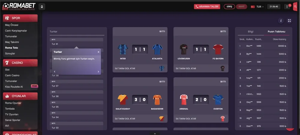 romabet telegram